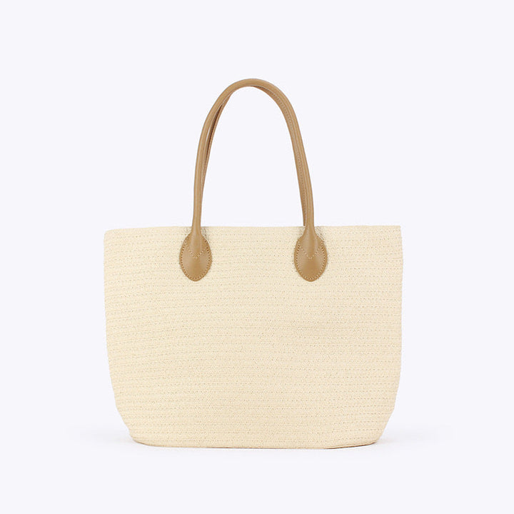 Handbag Made of Textured Natural Material Kalsten