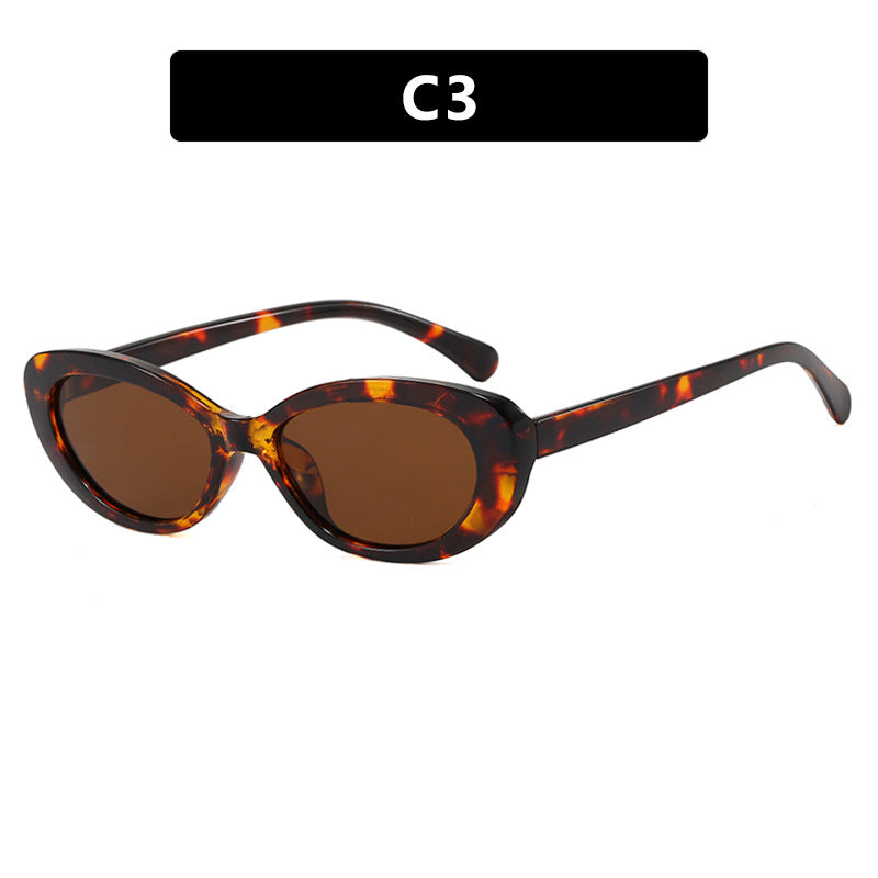 Women's fashionable cat-eye sunglasses with UV protection and elegant frame Kalsten