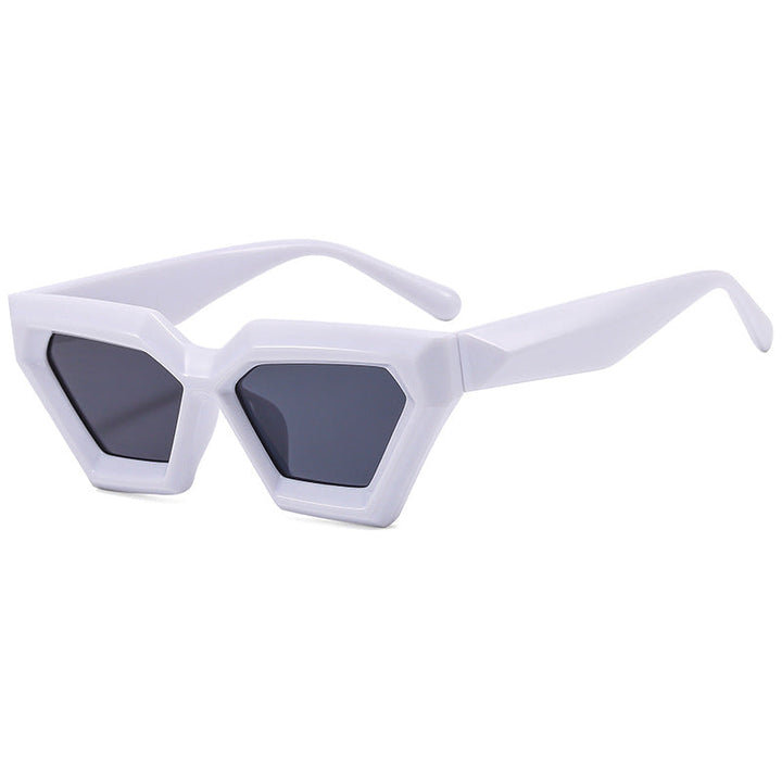 Women stylish hexagonal sunglasses Kalsten