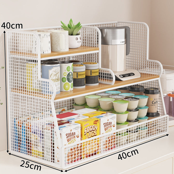 Multi-Tier Kitchen Shelf Organizer Kalsten