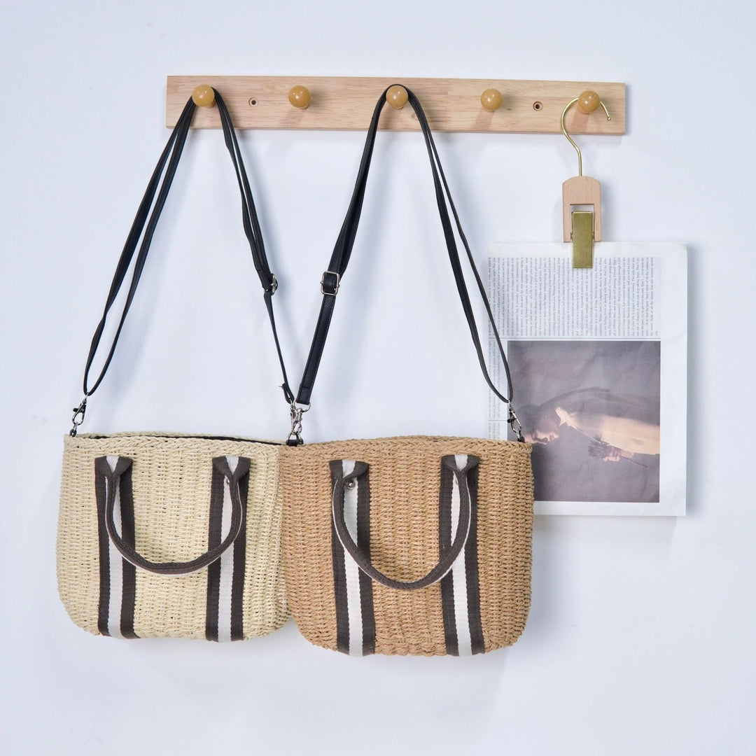 Handmade Crossbody Bag Made of Braided Material with Removable Shoulder Strap Kalsten