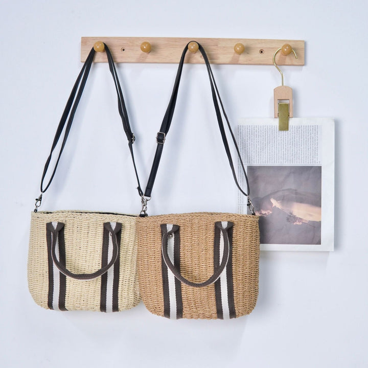 Handmade Crossbody Bag Made of Braided Material with Removable Shoulder Strap Kalsten