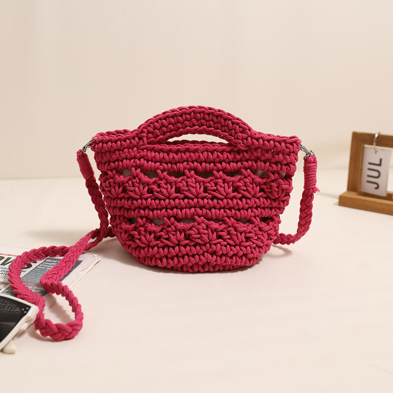 Handcrafted macrame shoulder bag with unique design Kalsten