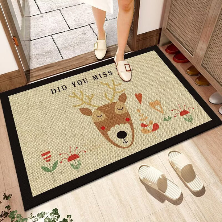 Fun Dinosaur-Themed Welcome Mat