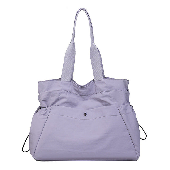 Spacious And Functional Tote Bag With Side Pockets Kalsten
