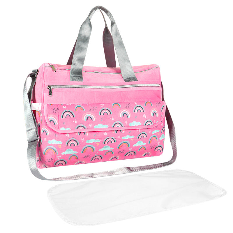 Multifunctional tote bag with removable changing mat Kalsten