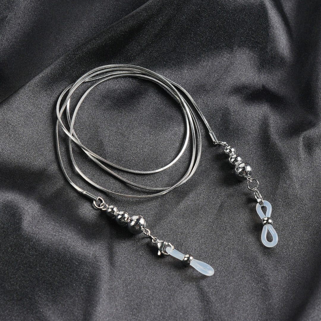 Elegant Silver Chain Necklace Kalsten