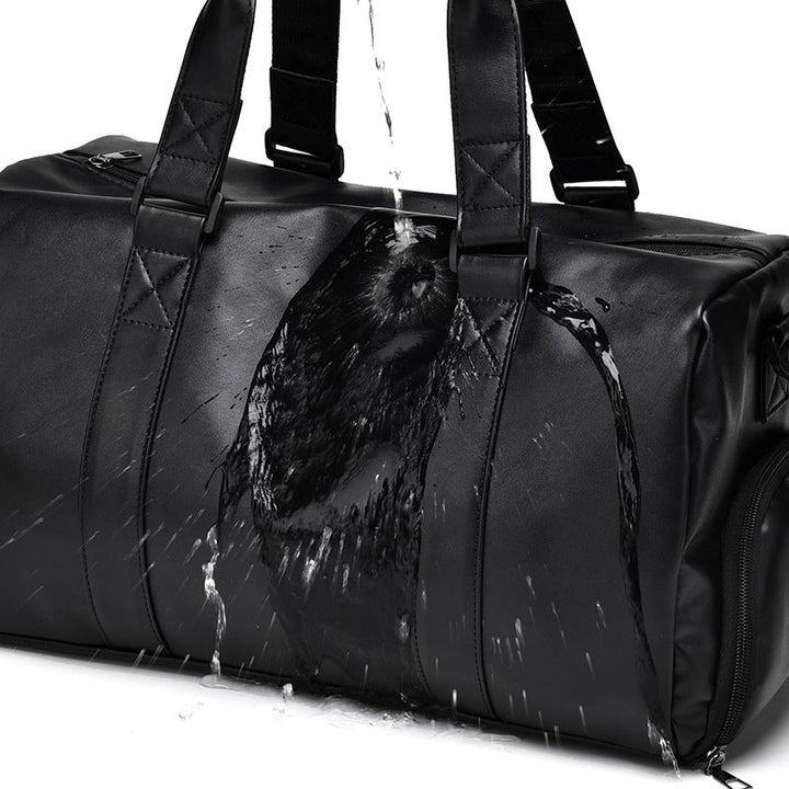 Stylish Leather Gym Bag kalsten