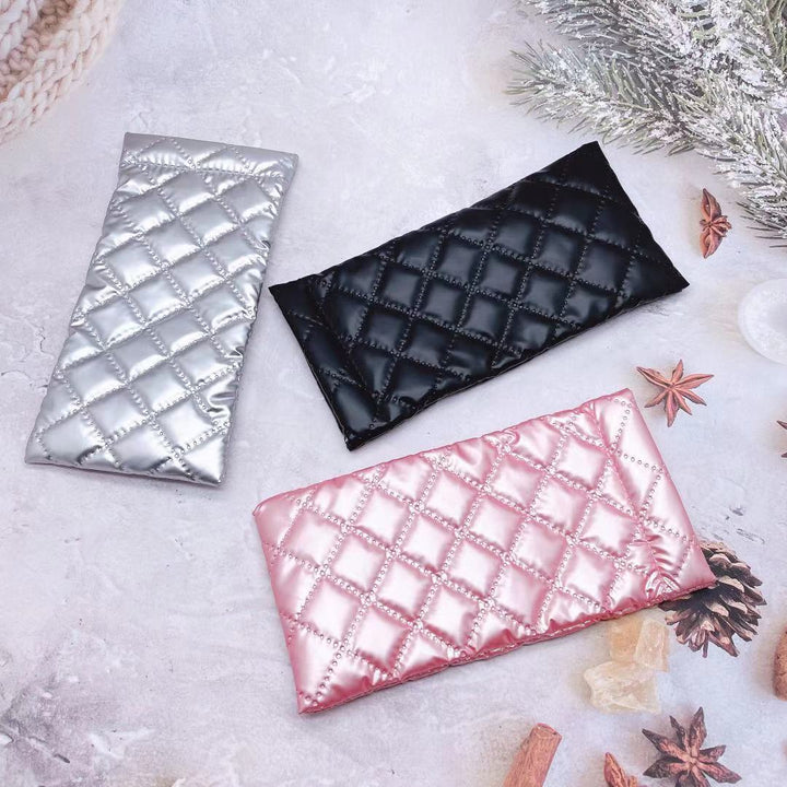 Quilted Leather Eyewear Case Kalsten