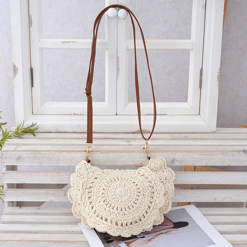 Handcrafted Round Bag Kalsten