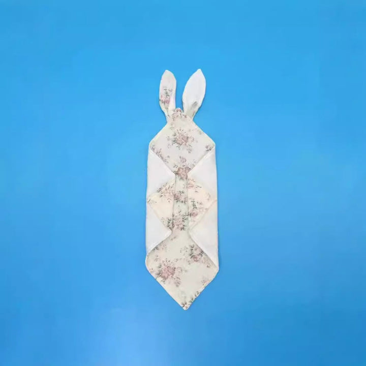 Floral Print Muslin Baby Bib kalsten