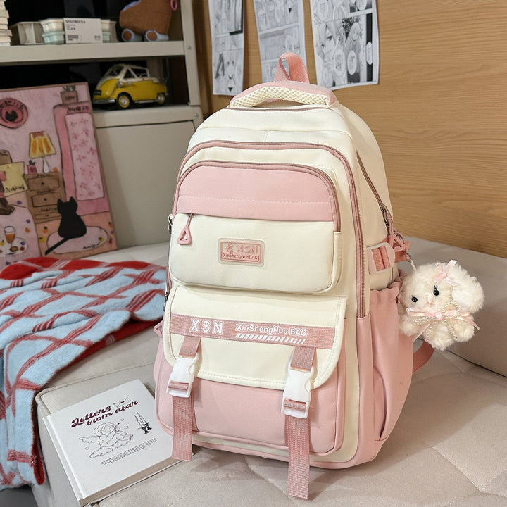 Multi-Compartment Stylish School Backpack