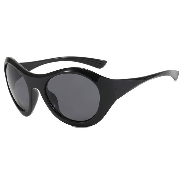Ladies retro-inspired sunglasses with oversized frame and protective lenses Kalsten