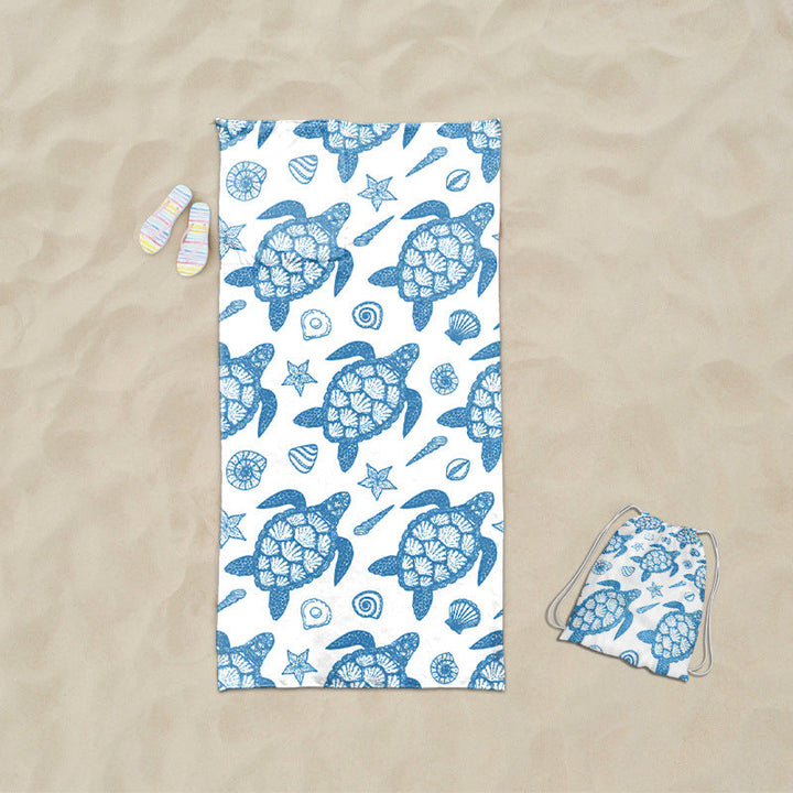 practical beach towel with integrated tote bag design Kalsten