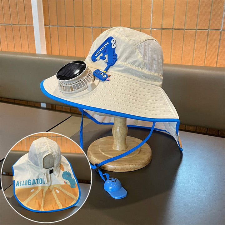 Sun Hat with Neck Protection, Breathable Mesh and Adjustable Chin Strap Kalsten