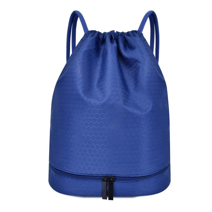 Lightweight Hexagonal Pattern Drawstring Backpack Kalsten