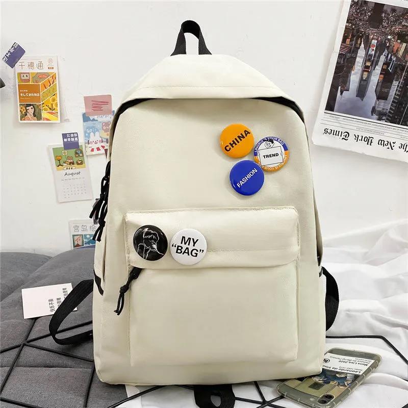 Backpack with Creative Button Design Kalsten