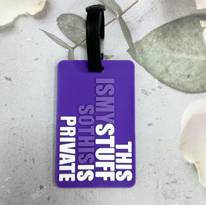 Humorous Travel Luggage Identifier Kalsten