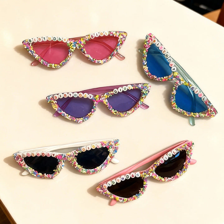 Fun-Themed Cat-Eye Sunglasses Kalsten