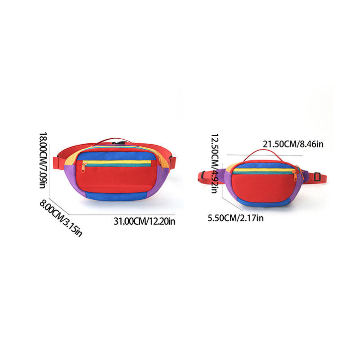 Hip bag with multiple compartments and adjustable belt Kalsten