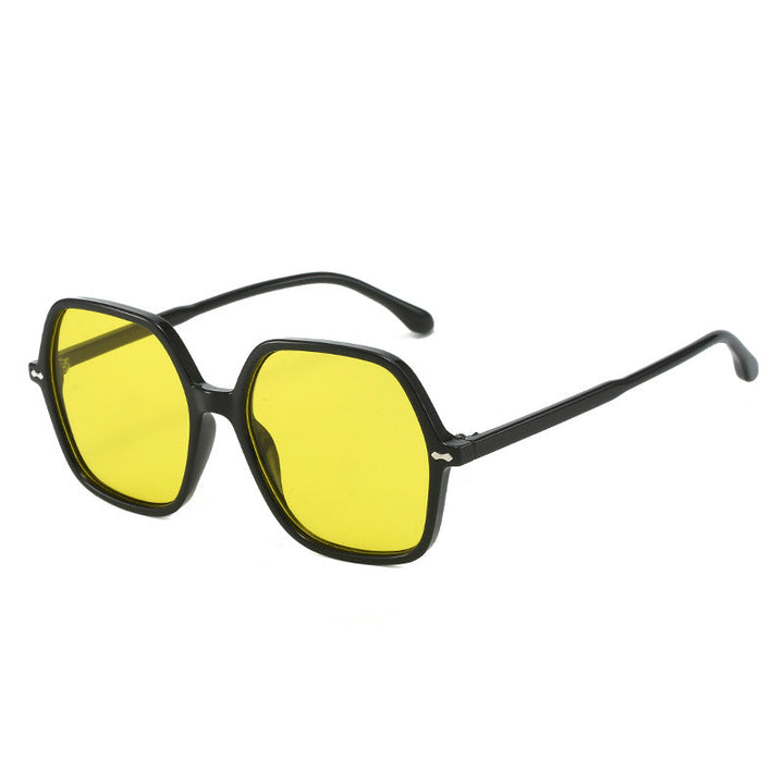 Women Stylish oversized sunglasses with unique frame Kalsten