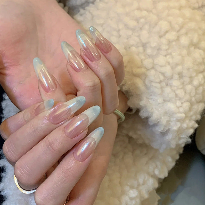 Premium Artificial Nails with Elegant Ombre Effect Kalsten