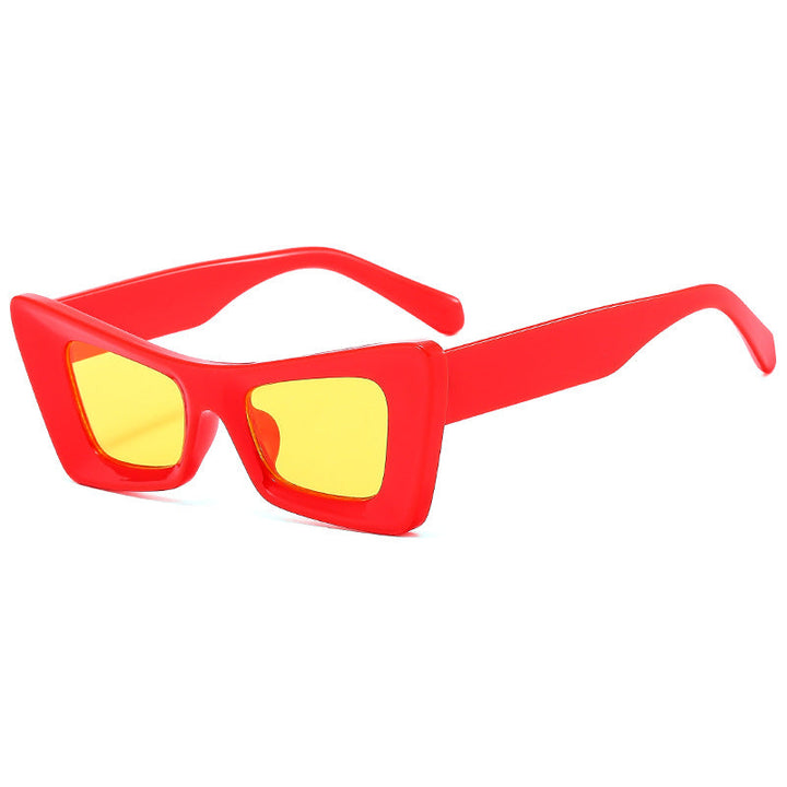 Women's trendy sunglasses with angular design Kalsten
