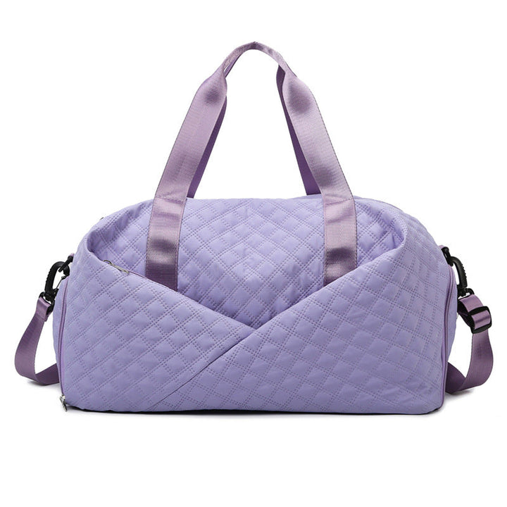 Sporty travel bag with elegant quilted pattern Kalsten