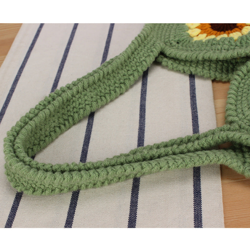 Handbag with Floral Crochet Patterns Kalsten