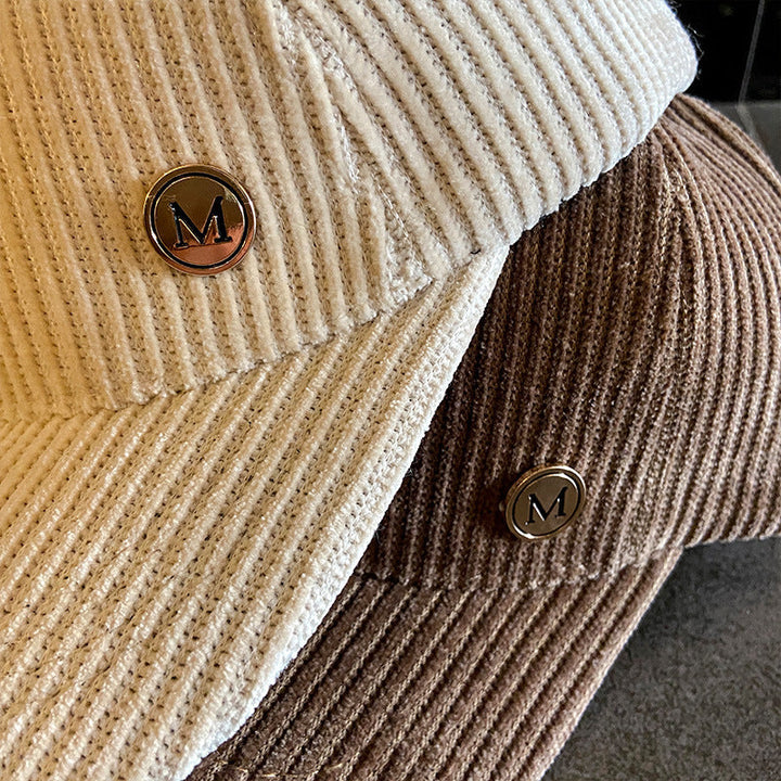 Women's Textured Corduroy Baseball Cap Kalsten