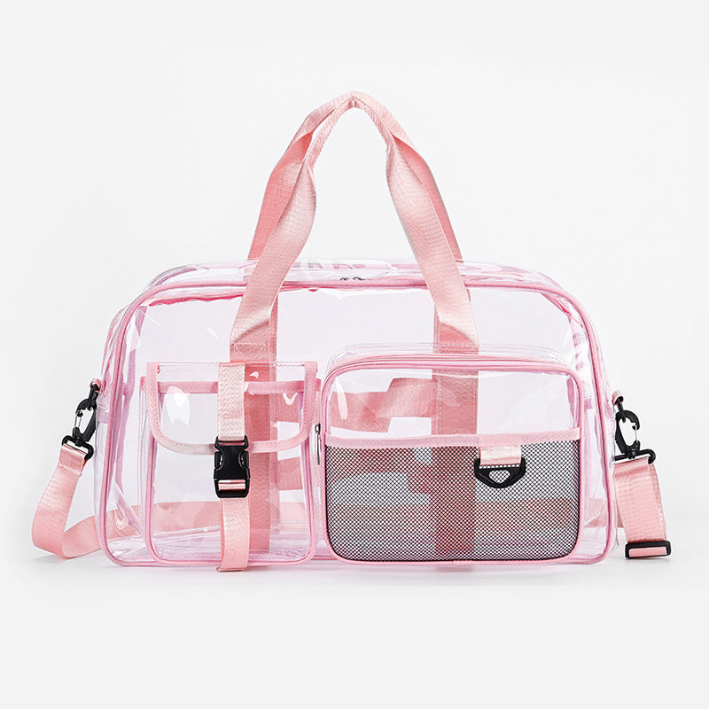 Transparent sports bag with multifunctional compartments Kalsten