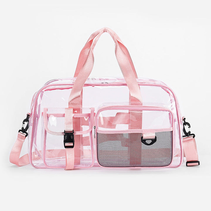 Transparent sports bag with multifunctional compartments Kalsten