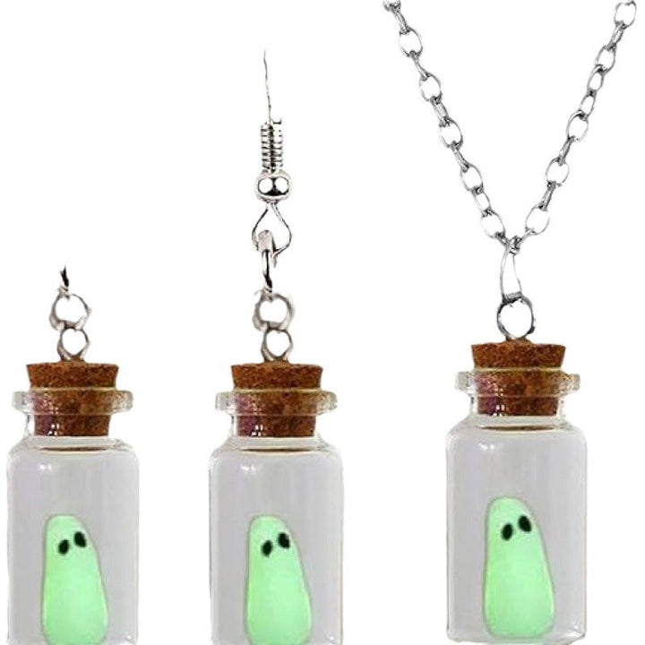Ghost-In-A-Jar Dangle Earrings Kalsten