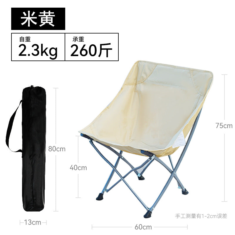 Women Compact Outdoor Folding Chair with Carrying Bag Kalsten