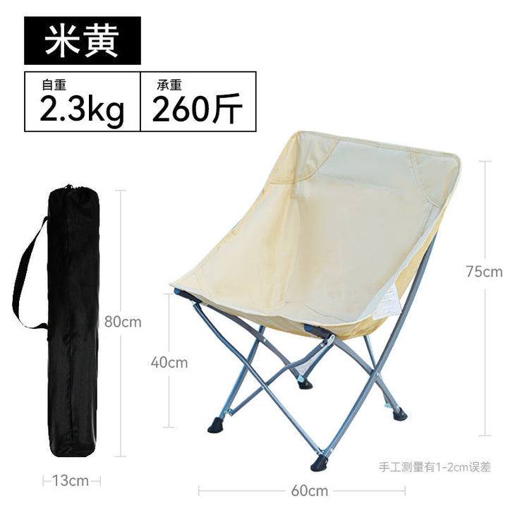 Women Compact Outdoor Folding Chair with Carrying Bag Kalsten
