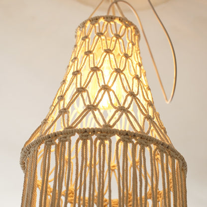 Macrame Hanging Lantern Acalora