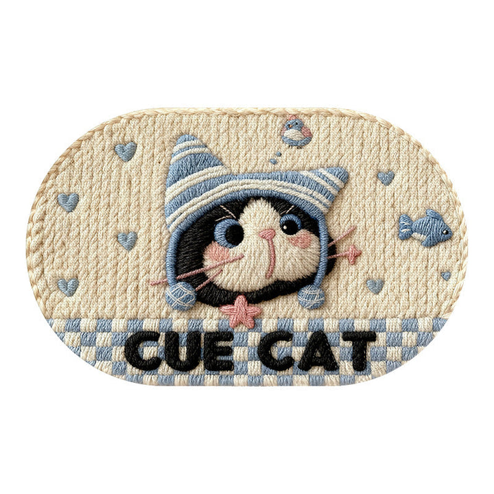 Decorative Cat-Themed Bath Mat Kalsten