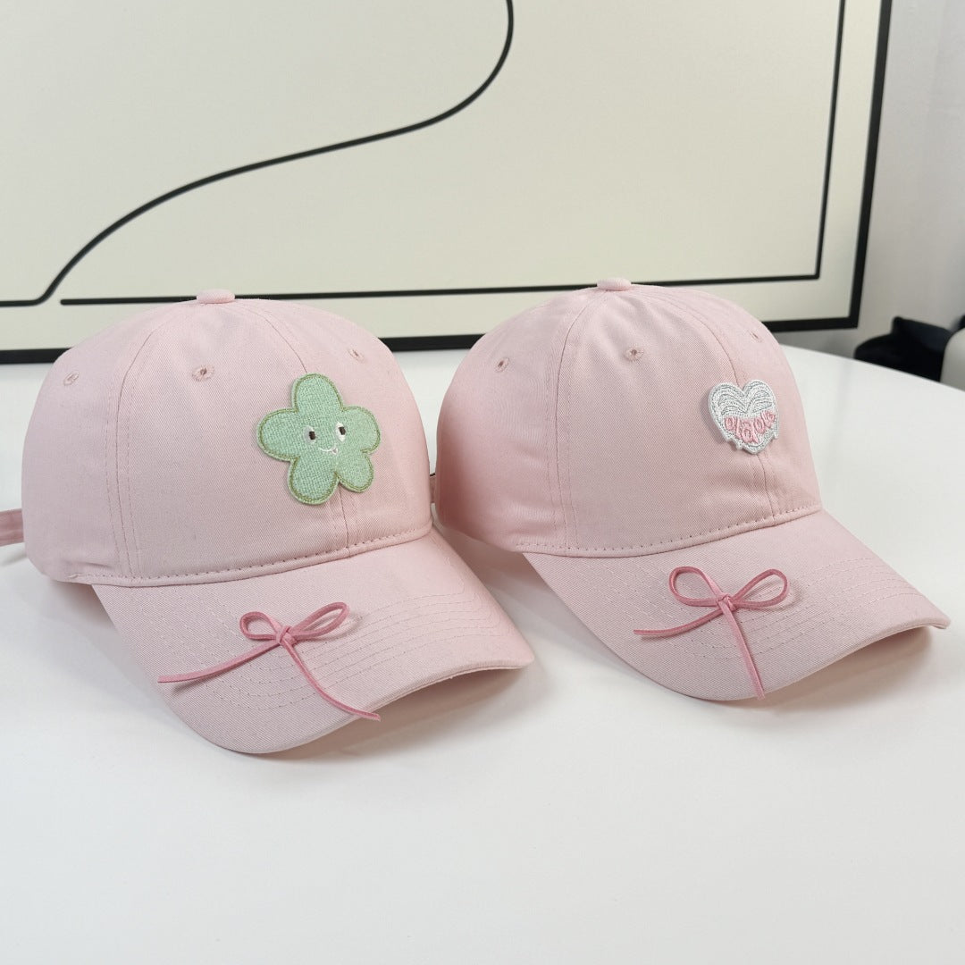Women's Adjustable Embroidered Bow Cap Kalsten