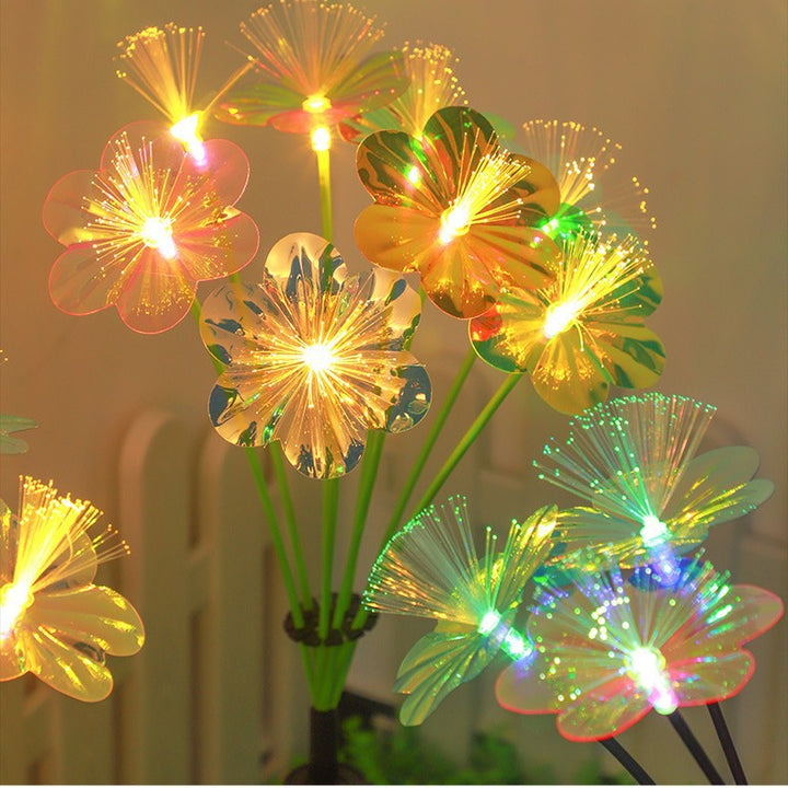 Decorative LED Fiber Optic Flower Stakes Bouquet Kalsten