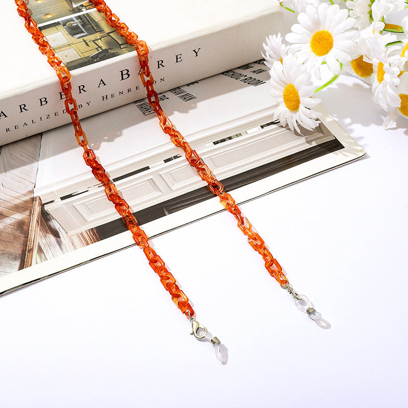 Fashionable necklace with clip clasp Kalsten