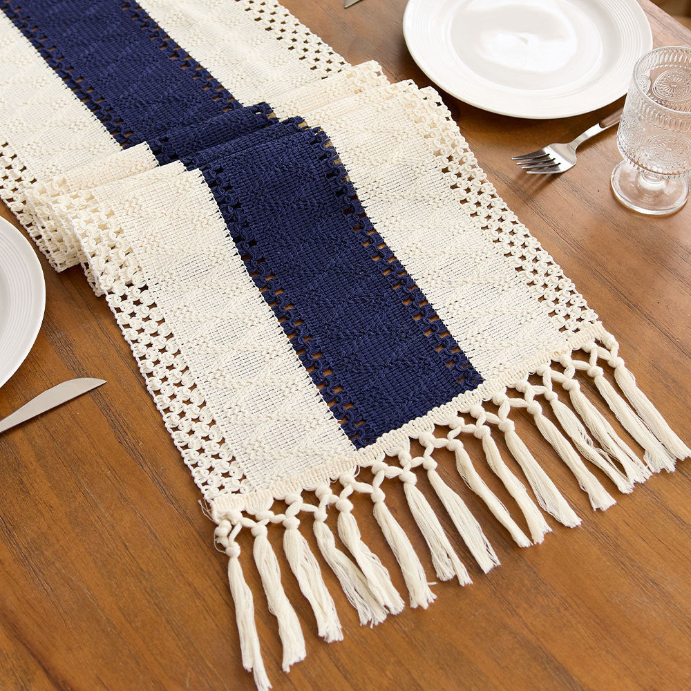 Elegant Textured Table Runner