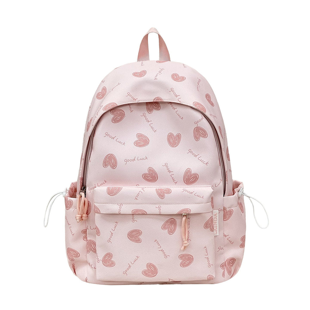 Heart-Pattern Casual Backpack kalsten