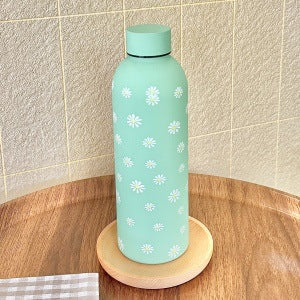 Ladies insulated drinking bottle with elegant floral design Kalsten