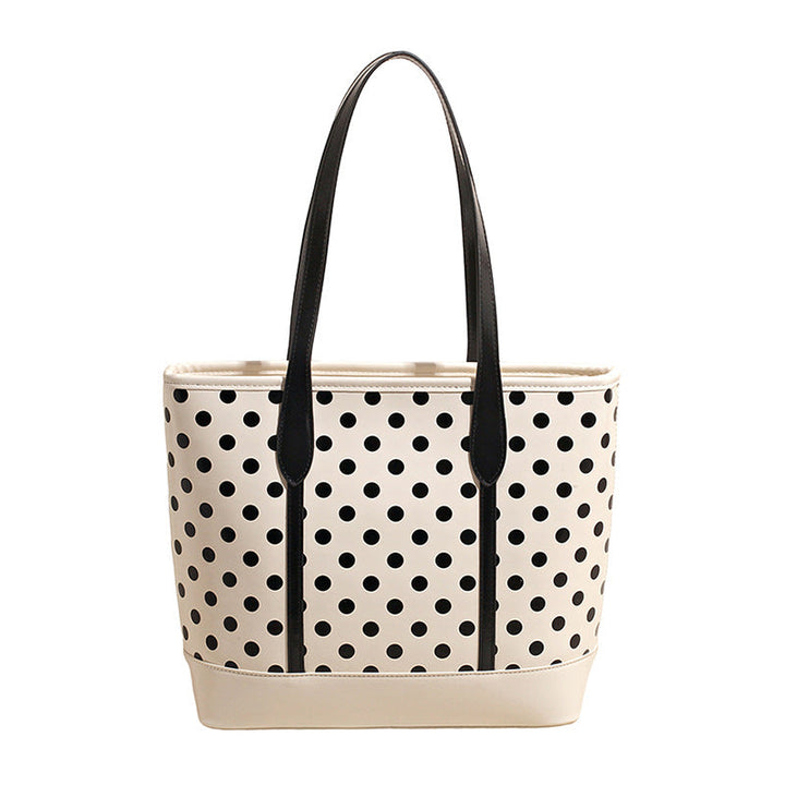 Polka Dot Print Casual Tote Kalsten