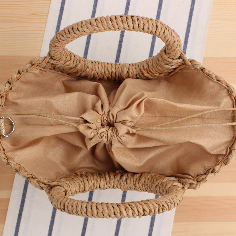 Handmade wicker bag in Boho style Kalsten