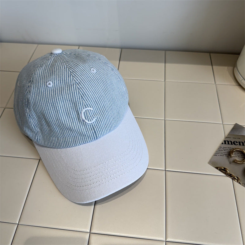 Men's Classic Striped Baseball Cap Kalsten
