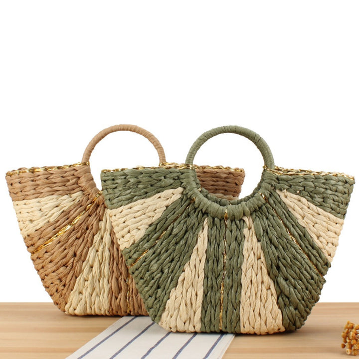 Elegant Woven Tote Bag with Extraordinary Design Kalsten