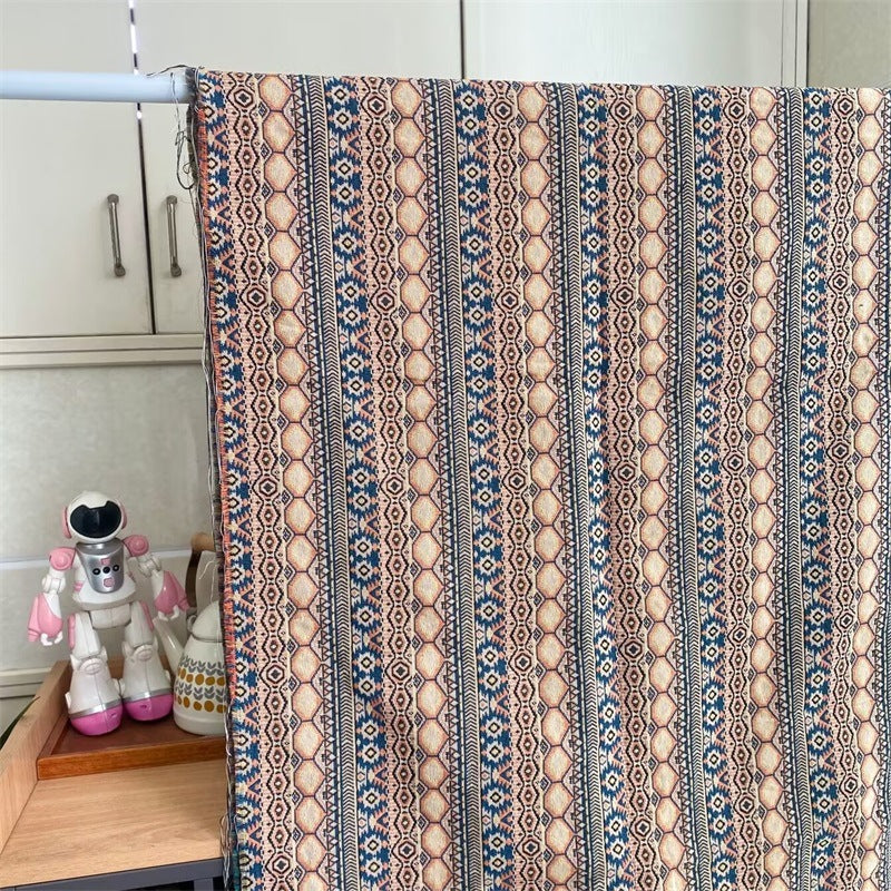 Artistic Textured Fabric Table Runner