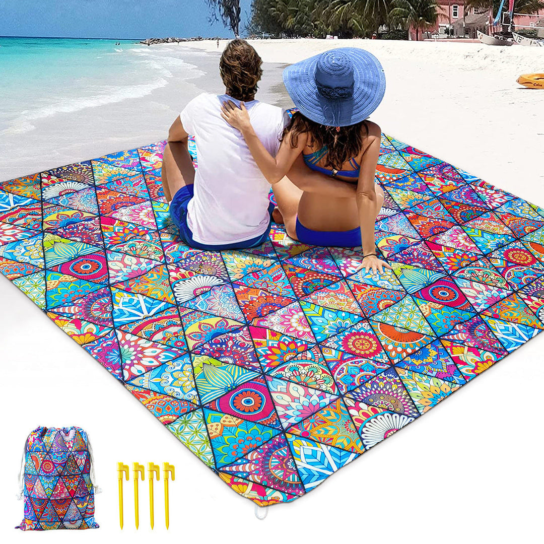 multifunctional beach towel with creative turtle design Kalsten