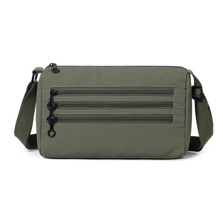 Functional Multi-Zipper Crossbody Bag Kalsten
